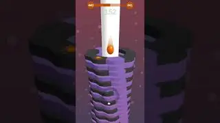Stack Ball 3D Game | Level 440 | Play Stack Ball Game In Fast Speed | Stack Ball Game YouTube Short