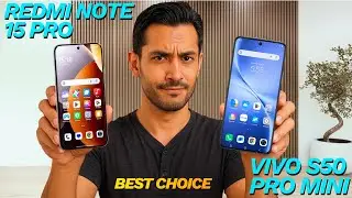 Xiaomi Redmi Note 15 Pro vs Vivo S50 Pro Mini &ndash; Full Comparison 2026 📱🔥
