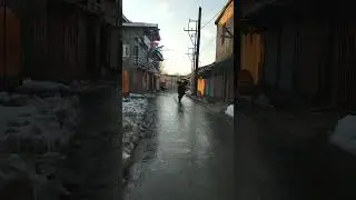 ns 200 wheelie in snow #shorts