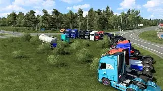 Birthday convoy #ANTOSHKES в #ETS_2