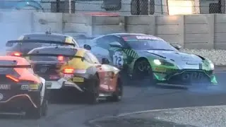 FFSA GT4 France 2022: Crashes & Action - Spa-Francorchamps