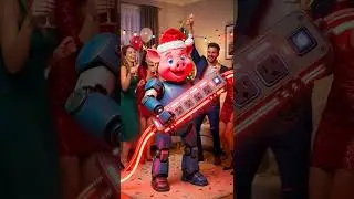 🤖🎅🎶#christmas 4 #Robots Full Official Music Video by Pig Slop.