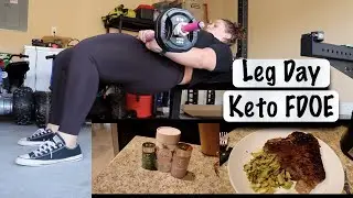 Keto FDOE || At Home Leg Workout!