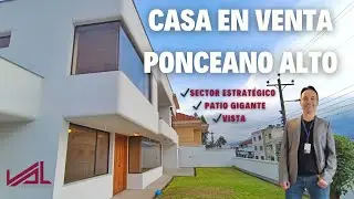 Casa de venta con el patio m&aacute;s grande que he visto en el sector Quito Ecuador