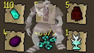 Loot from 10000 Revenant Goblins (skulled)
