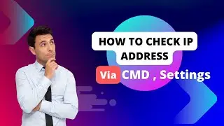 How to find my IP Address | Find IP Address free and fast | on Window 10 | Window 07