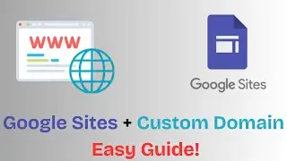 Google Sites Custom Domain Kaise Add Kare?  How to Add  Domain on  Google Site (Step-by-Step Guide).