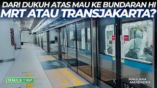 Bingung Nih, Mending Naik MRT Jakarta atau TransJakarta Yaa?