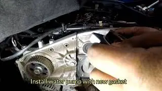 Vauxhall/Opel Zafira Tourer Turbo 2.0 CDTI  Timing Belt + water pump Replacement. 2011-2018