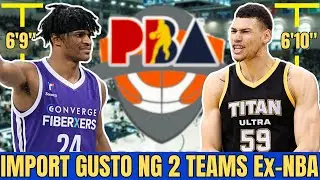 IMPORT RACE?! TITAN ULTRA Target si Michael Gilmore, CONVERGE Nakipag-Usap kay Alize Johnson!