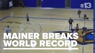 Mainer Ryan Martin breaks world record with 272 half-court shots in one hour at St. Joe's