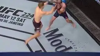 Dan Hooker calls out the person interviewing him...
