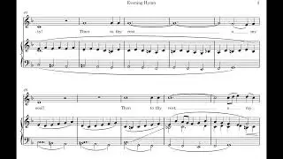 Evening Hymn - Henry Purcel (Piano Accompaniment)