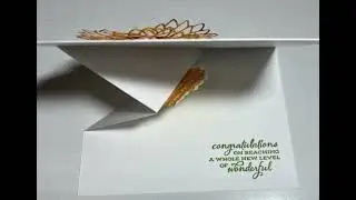 Fancy Fold Corner Pop Up Card