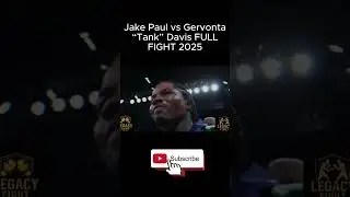 Jake Paul vs Gervonta &ldquo;Tank&rdquo; Davis FULL FIGHT 2025 🥊 Explosive Boxing Showdown
