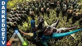[S1E17] DILO ARMY & their Jowwi Leader - ARK: Survival Evolved