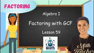 How can I factor a polynomial expression by dividing each term by the GCF?