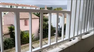 R&eacute;paration et peinture sur une rambarde en fer de balcon