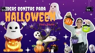 Ideas Bonitas para Halloween 🎃 Rápido y Facil de realizar (guirnalda) Idea en Tendencia 💹