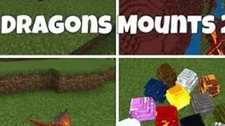 mod dragons mounts para Minecraft pe 1.14 /1.15/1.16