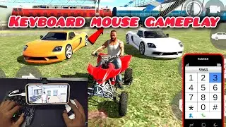How to Play Indian Bikes Driving 3D Gameplay With Keyboard Mouse Mobile | Indian Bikes Driving 3D