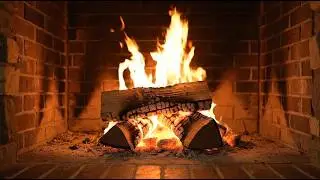 Cozy Fireplace Ambience | Warm Crackling Fire Sounds for Background Listening