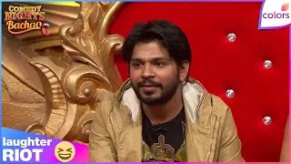 Comedy Nights Bachao | Mubeen's Power Punch on Mandira Bedi | Colors TV