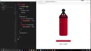 Vue JS 2 Tutorial #13 - Simple Punchbag Game