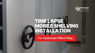 Mobile Shelving System Installation Time Lapse | Optimized Office Filing Solution