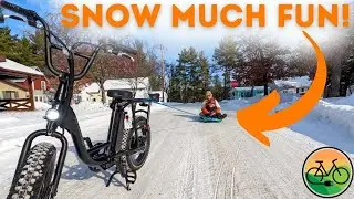 Ebike in Snow? Rad Power Bike versus Snow!