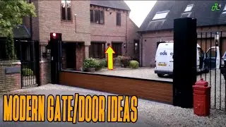 The Modern Gate/Door Ideas where narrow passages and areas with limited space ▶1