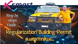 Completed Regularised Permit in Ksmart Regularization Plan Submission|Chithra builders & properties