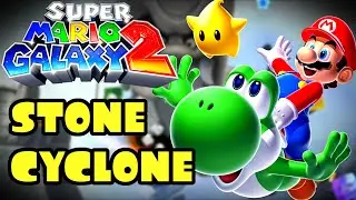 Super Mario Galaxy 2 100% Walkthrough 🌌 Stone Cyclone Galaxy Comet