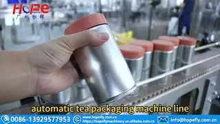 automatic tea packaging machine line