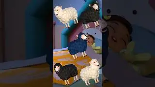 Counting Sheep with Nina! 123 Bedtime Routines for Kids! ⭐🌙 #shorts #cocomelon #bedtime