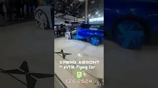 XPENG AEROHT eVTOL Flying Car l 2024 CES #CES #cars #shorts