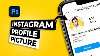 How to Create Instagram Profile picture in Photoshop | Make Profile Picture In Photoshop Tutorial