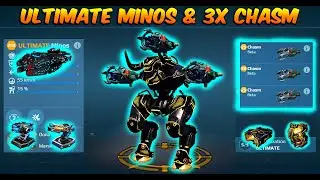 War Robots : Ultimate Minos & New Titan Weapon Chasm gameplay  #warrobots
