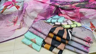 এই গরমে এটাই চাই 🥰😍 sequins embroidery work printed cotton 💥💥 সম্পূর্ণ ফ্রি ডেলিভারী || three piece