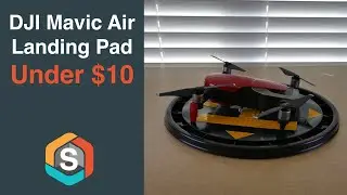 DJI Mavic Air Landing Pad for under $10 - DIY project filmed with the RYLO 360