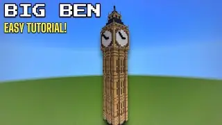 Minecraft Tutorial: How To Build Big Ben