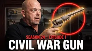 El rev&oacute;lver m&aacute;s raro de la Guerra Civil llega a Pawn Stars