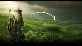 The Hobbit Movie Poster, Hidden Northumberland Film Location - Edlingham Castle & Railway Viaduct