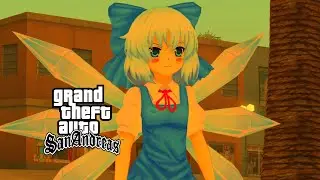 GTA SA - Cirno from Touhou Project | Skins Mods PC/Android