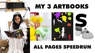 Artbooks Speedrun | Bright Water, in Singularity (Color Edition), & in Singularity (B&W Edition)