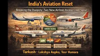 161. Indias Aviation Reset - Two New Airlines are On the Mark to fly