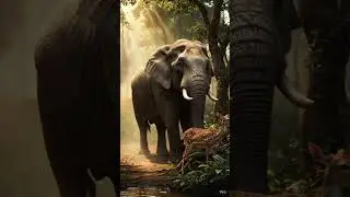 elephant 🐘 save deer 🦌