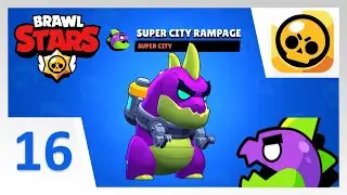 BRAWL STARS Super City Rampage Gameplay Part 16 Normal - Expert (iOS, Android)