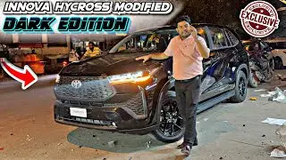 Innova Hycross Black Edition Modified🔥| Hycross Modification Karol Bagh✅