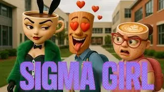 SIGMA GIRL TRANSFORMATION SONG  Omega Ballerina Cappuccina Sigma Boy Remix